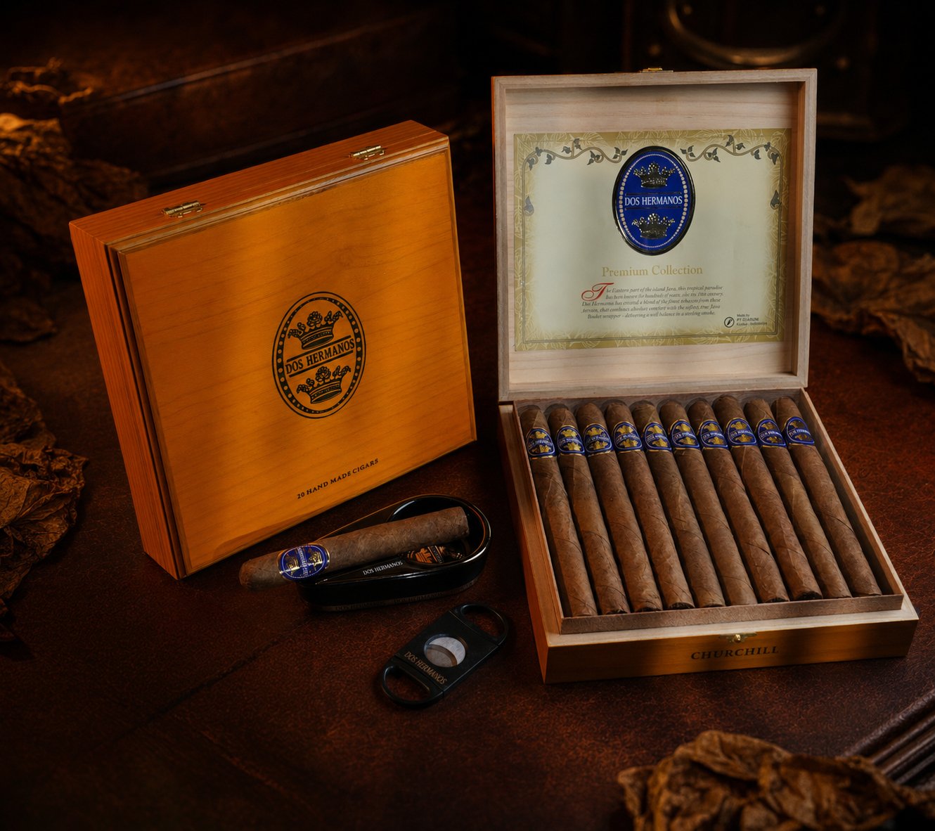 Dos Hermanos Churchill Wooden hero product image