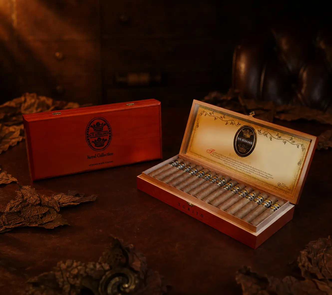 Dos Hermanos Royal Collection Torito Wooden hero product image