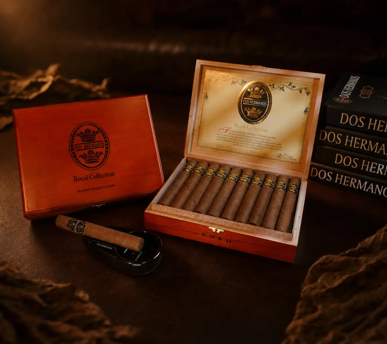 Dos Hermanos Royal Collection Torito Wooden hero product image